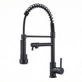 FIVET Pull-Out Kitchen Mixer Tap – Black Dual Function Sink Faucet