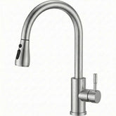 FIVET Chrome Pull-Out Kitchen Mixer Tap – 360° Swivel Faucet