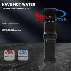FIVET Basin Mixer Tap Matte Black – Single Lever Bathroom Sink Faucet & Pop-Up Waste