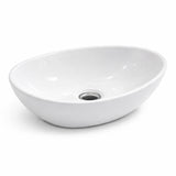 FIVET Ceramic Bathroom Basin – White 410x335mm Countertop Vessel Sink